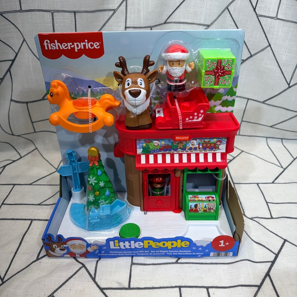 Fisher-Price Little People Playset Toddler Multicolor New Christmas Wonderland